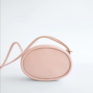 NWT Leather Limited Edition Oval Handbag